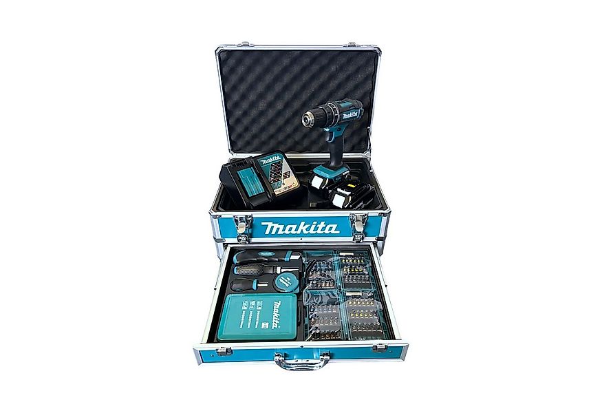 Makita Schlagbohrmaschine DHP 482 RFX9 18 V 62 Nm + 2x Akku 3 Ah + Lader + günstig online kaufen
