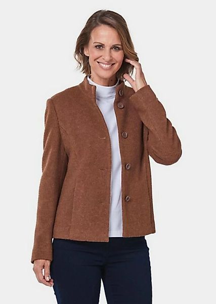 GOLDNER Blouson Blazer mit raffinierter Kragenlösung günstig online kaufen