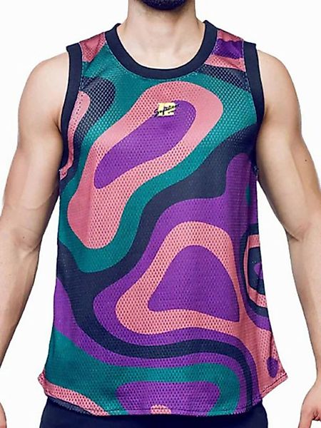 Supawear T-Shirt Supawear Mesh Jersey Tank Top Multi Print Combo XL günstig online kaufen