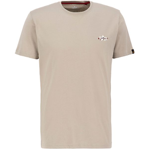 Alpha Industries  T-Shirts & Poloshirts Signature Puff Print BP T - vintage günstig online kaufen