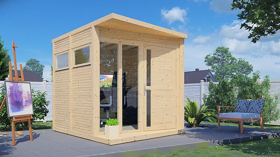 BERTILO Gartenhaus "Concept Office, in verschiedenen Farben" mit elegantem günstig online kaufen
