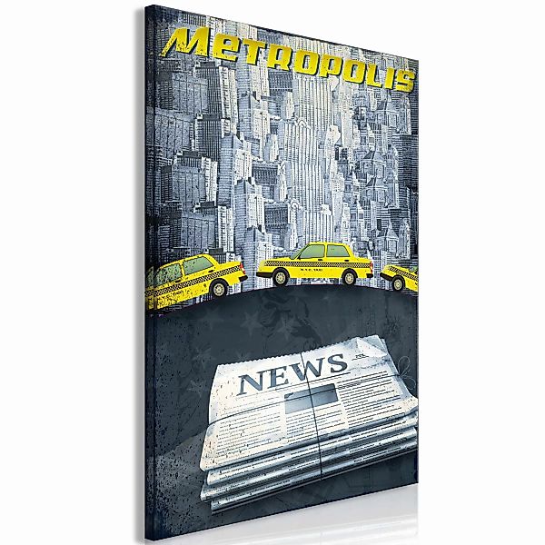 Wandbild - Metropolis (1 Part) Vertical günstig online kaufen