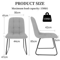 Jiexi Esszimmerstuhl esszimmerstühle 2er/4er/6er/8er set stühle günstig online kaufen