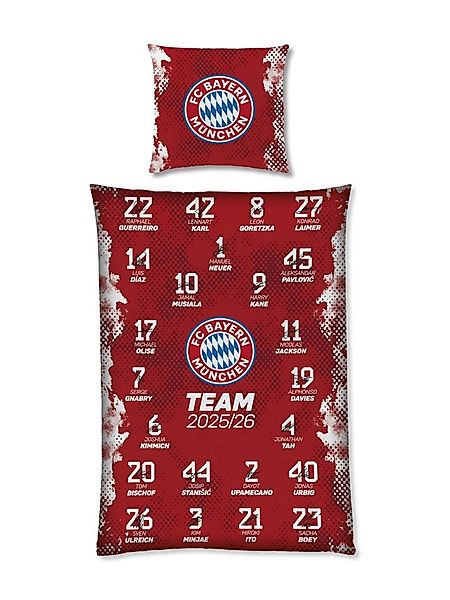 FC Bayern München Bettwäsche FC Bayern München I Bettwäsche Signature 2025- günstig online kaufen