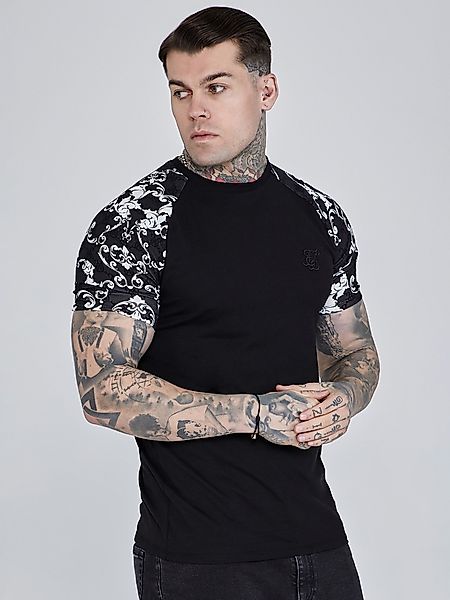 Siksilk T-Shirt SikSilk Herren Schwarzes Venetian günstig online kaufen