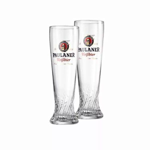 Ritzenhoff & Breker PAULANER Weißbierglas 0,5l 2er Set Biergläser transpare günstig online kaufen