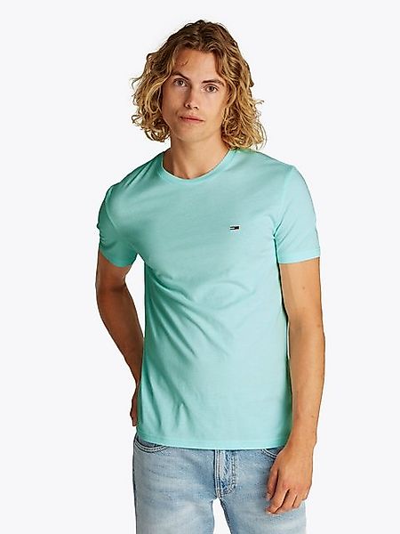 Tommy Jeans T-Shirt TJM XSLIM JASPE HTR TEE EXT Mit Rundhalsausschnitt günstig online kaufen