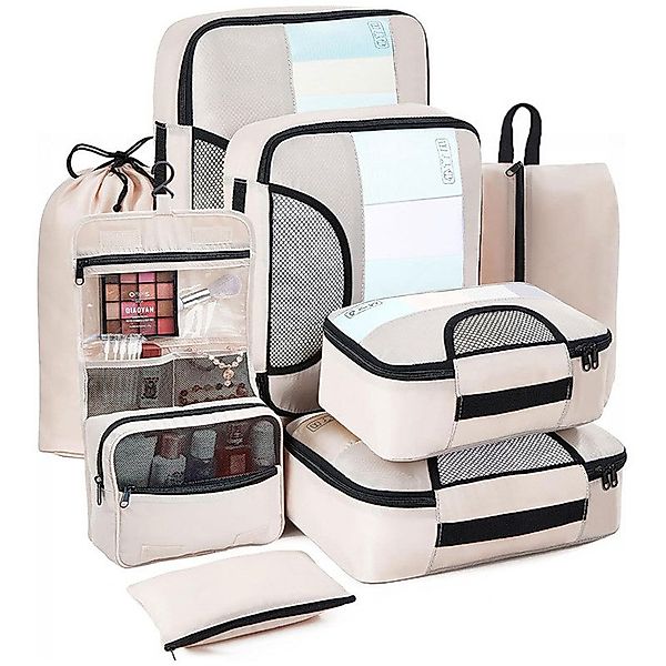 Coonoor Kofferorganizer 8 Teilige Aufbewahrungsbeutel-Set, Kleidertaschen, günstig online kaufen