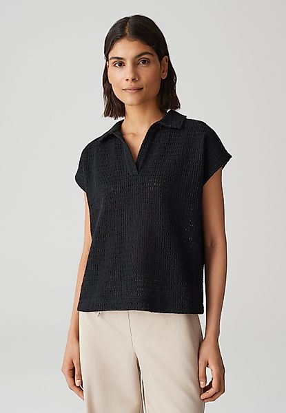 OPUS Poloshirt SOMONA Regular in Crochet günstig online kaufen