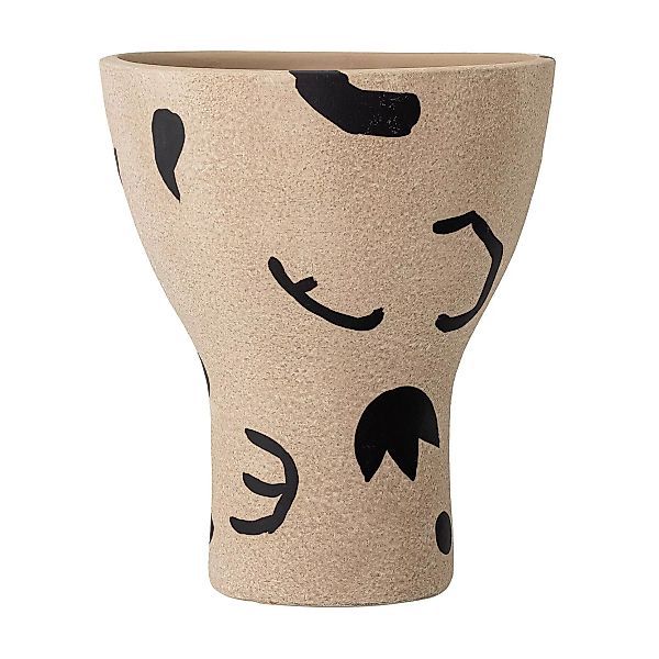 Bloomingville - Nans Vase - braun/BxH 23x27cm/jedes Stück ein Unikat günstig online kaufen
