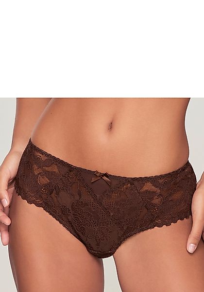 LASCANA Stringpanty aus floraler Spitze in transparenter Optik günstig online kaufen