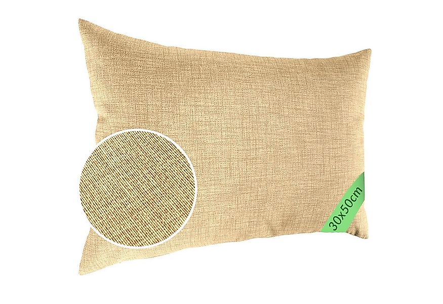 ANRO Dekokissen MrJack Kissenbezug Leinenoptik Deko Kissen Uni, Kissenhülle günstig online kaufen