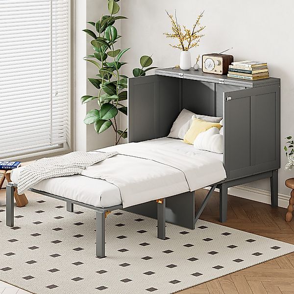 i@home Schrankbett Jugendbett, Wandklappbett, Kinderbett (Bis günstig online kaufen