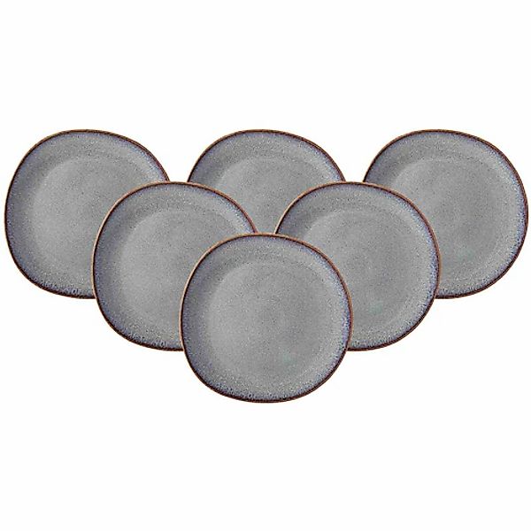 like. by Villeroy & Boch Speiseteller »Speiseteller Lave ø 28 cm 6er Set« günstig online kaufen