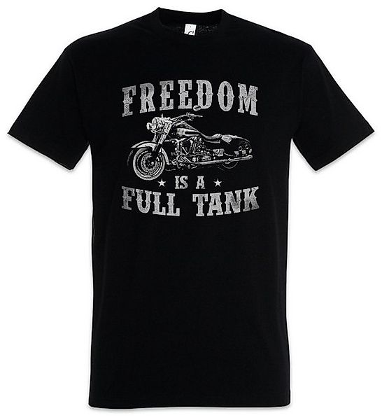 Urban Backwoods Print-Shirt Freedom Is A Full Tank Biker Herren T-Shirt Mot günstig online kaufen