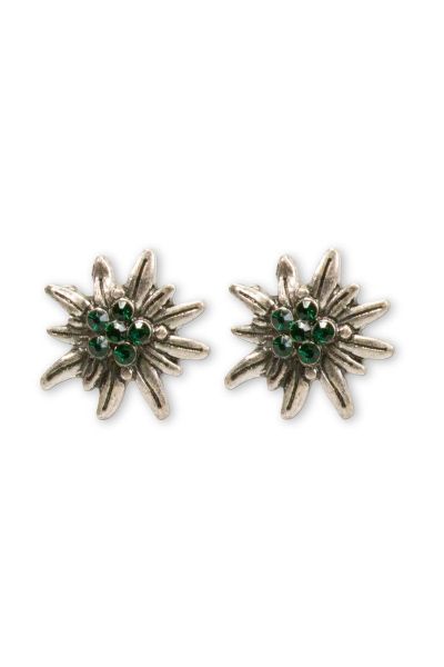 Alpenflüstern Ohrhänger-Set Ohrstecker - STRASS-EDELWEISS II günstig online kaufen