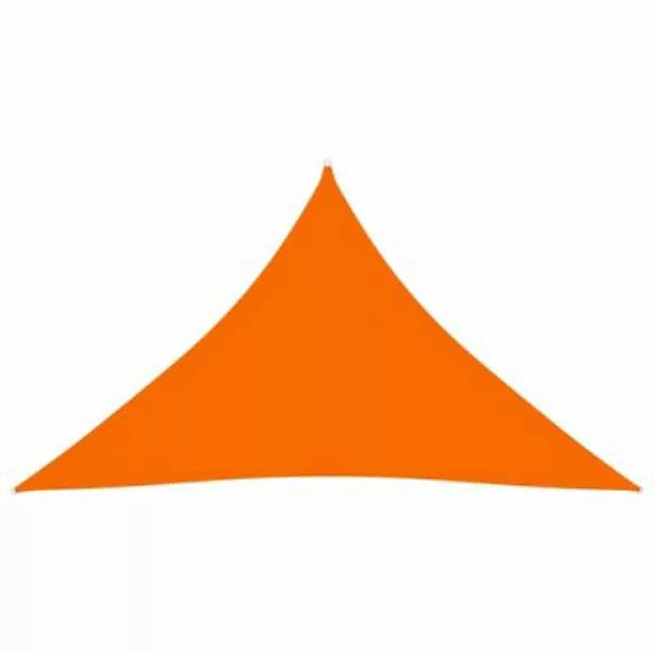 vidaXL Sonnensegel Oxford-Gewebe Dreieckig 4x4x5,8 m Orange Sonnensegel ora günstig online kaufen