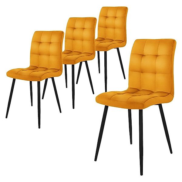 ML-DESIGN Stuhl Esszimmerstuhl mit Rückenlehne Polsterstuhl günstig online kaufen