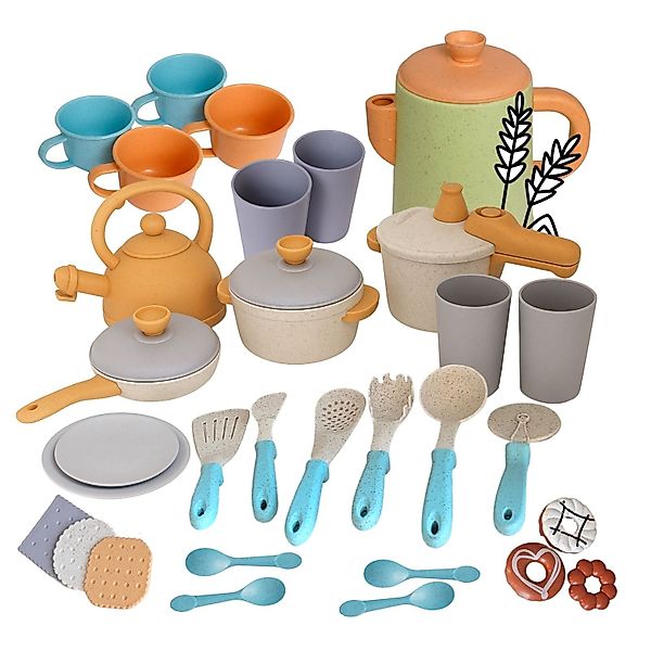 alldoro Spiel-Kochgeschirr Kaffeeservice mit Koch- und günstig online kaufen