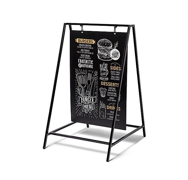 Showdown Displays Einzelrahmen Showdown Kreidetafel Kundenstopper Swing - 5 günstig online kaufen