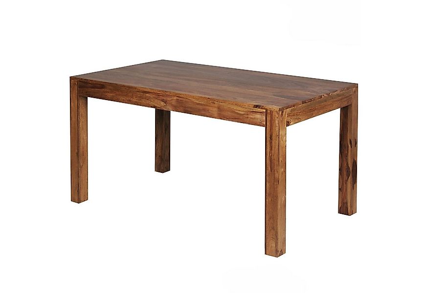 KADIMA DESIGN Esstisch Esszimmertisch MUMBAI 140x80x76 cm Massivholz Esstis günstig online kaufen