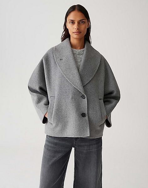 OPUS Cabanjacke HILLWA aus weichem Wollmix ovaler Schnitt, weicher Griff, z günstig online kaufen