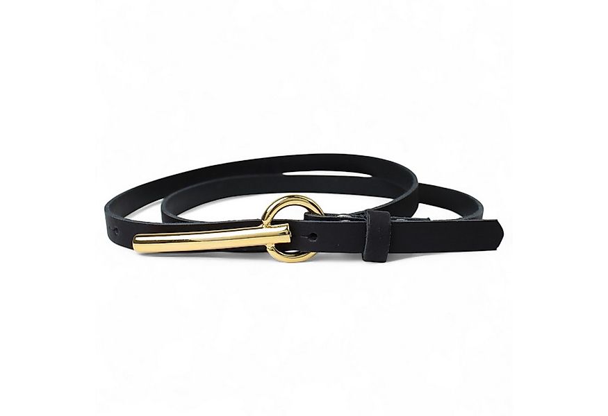 FRONHOFER Ledergürtel 18164 (1-St) 1,5 cm schmaler Rindsledergürtel, elegan günstig online kaufen