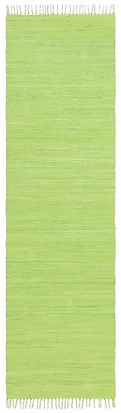 my home Teppich "Ares" rechteckig 5 mm Höhe Uni Farben, handgewebt, mit Fra günstig online kaufen