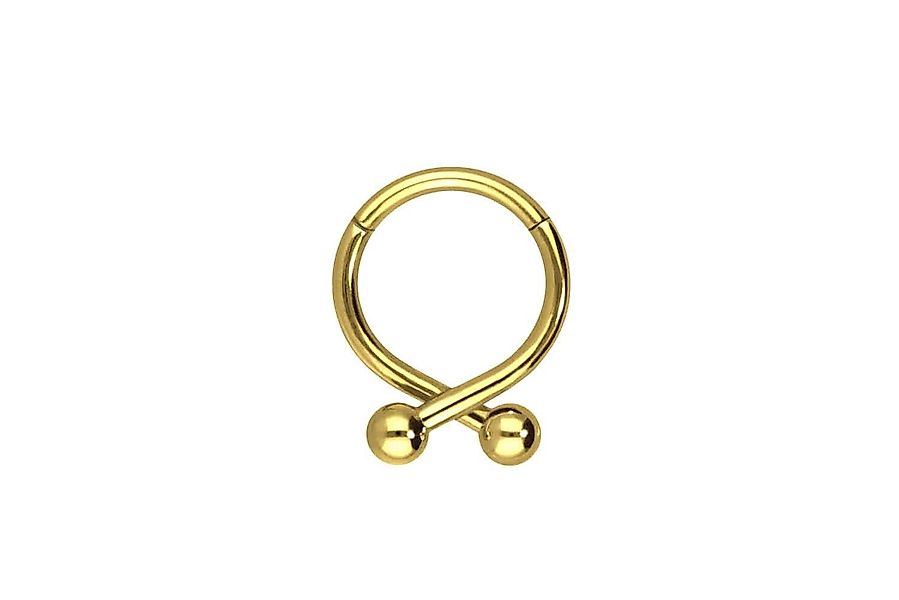 PIERCINGLINE Nasenpiercing Chirurgenstahl Segmentring Clicker 2 günstig online kaufen
