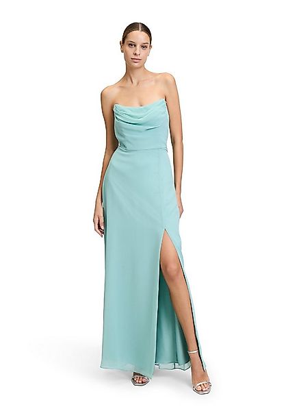Vera Mont Abendkleid Damen Abendkleid mit Wasserfallausschnitt Schlitz günstig online kaufen