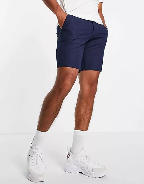 Tommy Hilfiger – Denton – Shorts mit Streifen-Blau günstig online kaufen