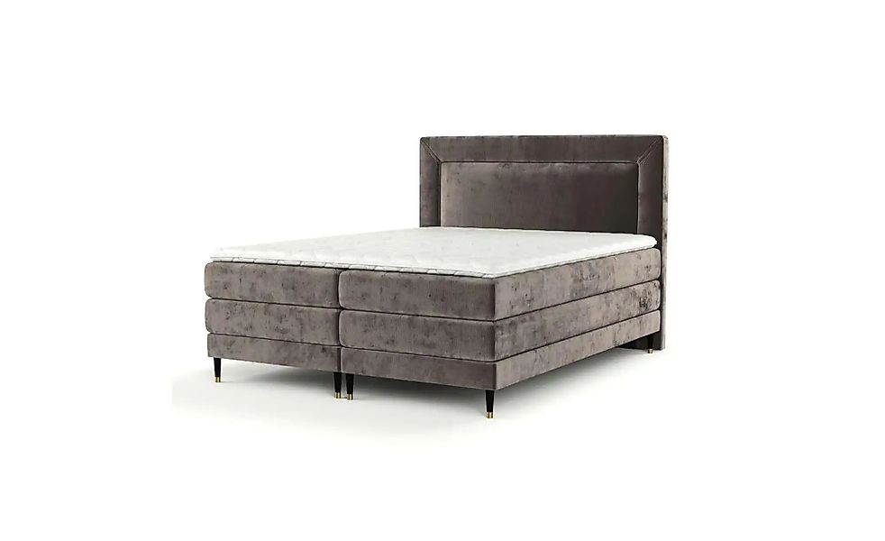 Boxspringbett   ¦ braun ¦ Maße (cm): B: 182 H: 123 Betten > Komfortbetten - günstig online kaufen