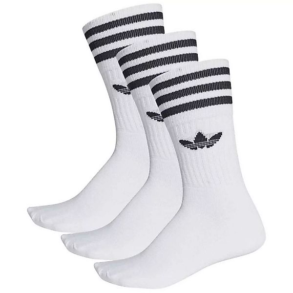 Adidas Originals Solid Crew Socken EU 27-30 white / black günstig online kaufen