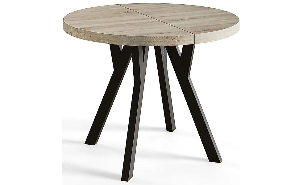 Esstisch ausziehbar Ove ¦ braun Ø: 90 Tische > Esstische > Esstische rund - günstig online kaufen