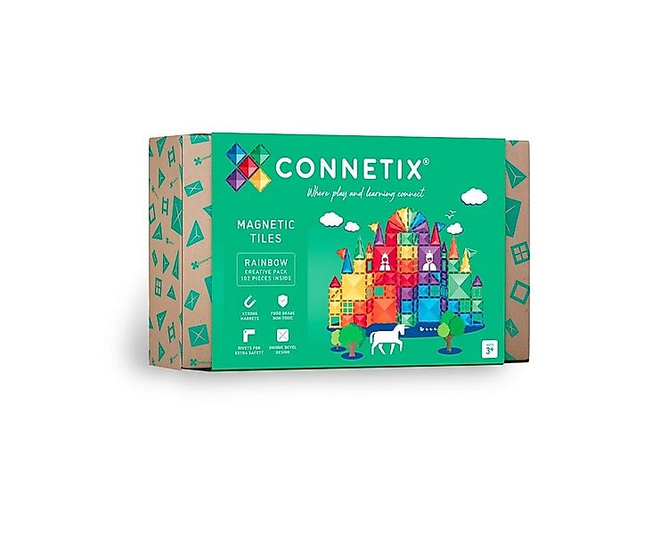 Connetix Rainbow Creative Pack verstärkte Magnete pädagogisches Lernspiel M günstig online kaufen