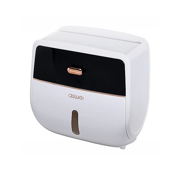 Kaket Toilettenpapierhalter Ohne Bohren, mit Schublade und Sichtbares Fenst günstig online kaufen