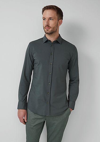 s.Oliver BLACK LABEL Langarmhemd Tailored Fit: günstig online kaufen