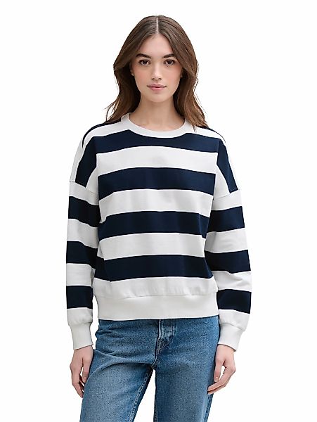 TOM TAILOR Denim Sweatshirt aus weicher günstig online kaufen