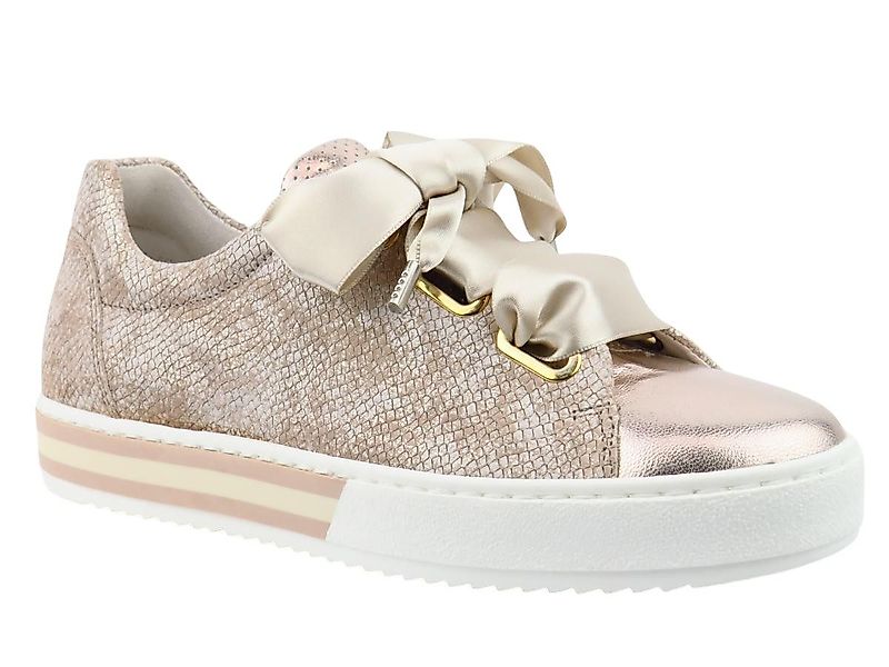 Gabor Snake Met. muschel/puder Sneaker günstig online kaufen