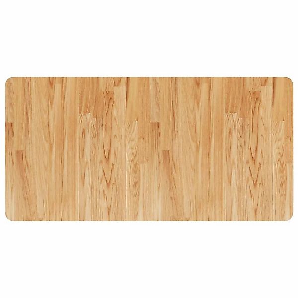 vidaXL Waschtischplatte Hellbraun 100x50x1,5 cm Massivholz Behandelt günstig online kaufen