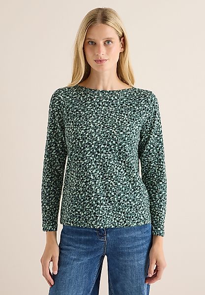 CECIL Langarmshirt aus reiner Baumwolle günstig online kaufen