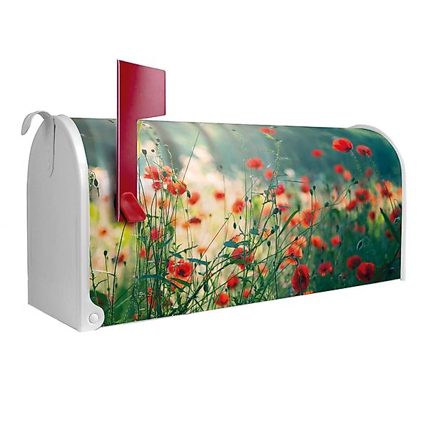 Banjado Amerikanischer Briefkasten Weiß 48x22x16cm US Mailbox Letterbox Pos günstig online kaufen