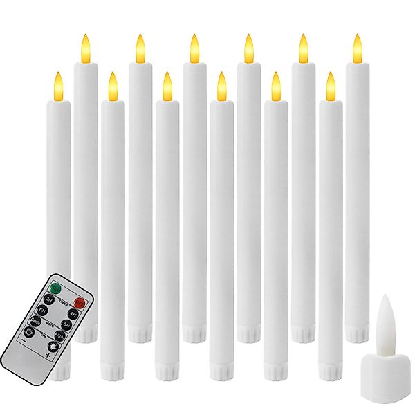kisidus LED-Kerze LED Stabkerzen 12pcs mit günstig online kaufen