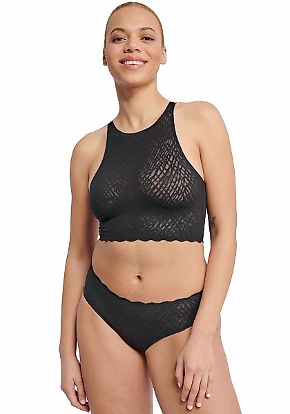 sloggi Crop-Top "ZERO Feel Bliss", nahtlos mit Spitzenoptik günstig online kaufen