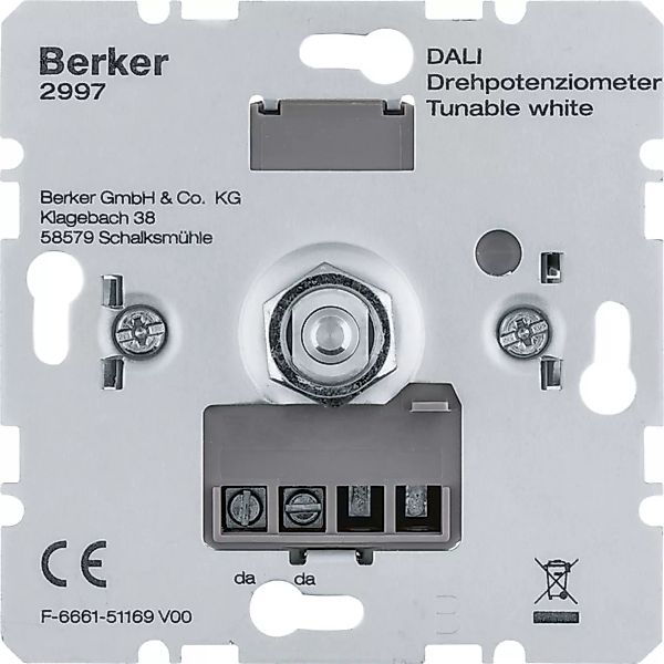 Berker DALI Drehpotenziometer Tunable white 2997 günstig online kaufen