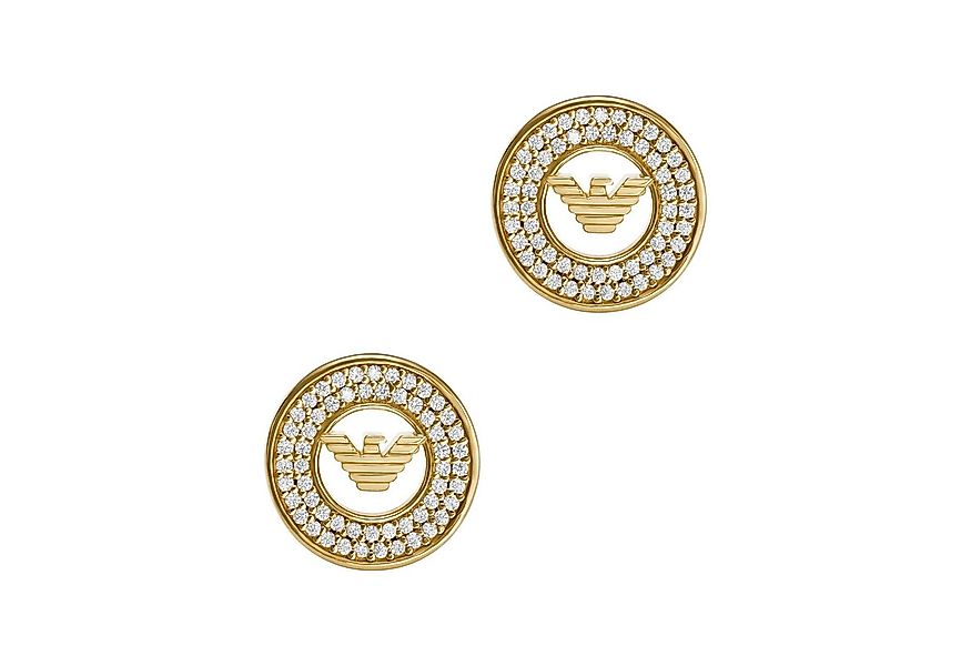 Emporio Armani Paar Ohrstecker Schmuck Silber 925 Ohrringe KEY BASICS EAGLE günstig online kaufen