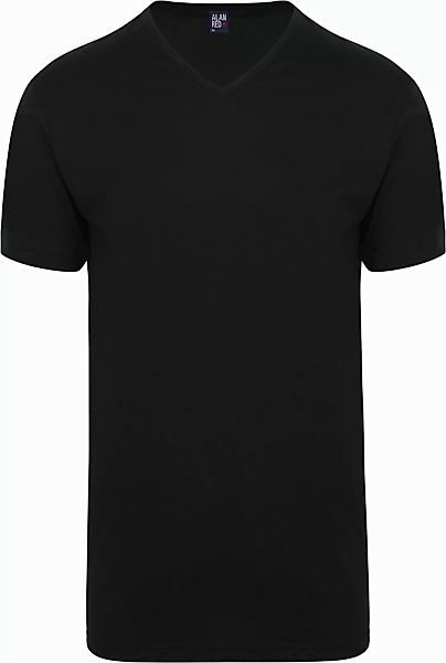 Alan Red Vermont V-Ausschnitt T-Shirt Black 2er-Pack - Größe L günstig online kaufen