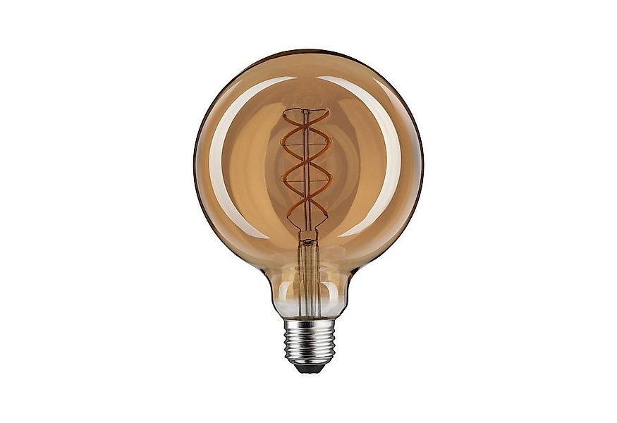 Paulmann LED-Leuchtmittel Globe125 230lm 1800K gold 4W spiral Filament, 1 S günstig online kaufen