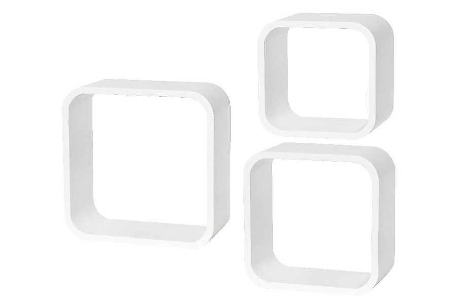 Dolle Regaleinsatz Dolle Wandregal Cube, 3er-Set, bis 350 x 350 x 145 günstig online kaufen