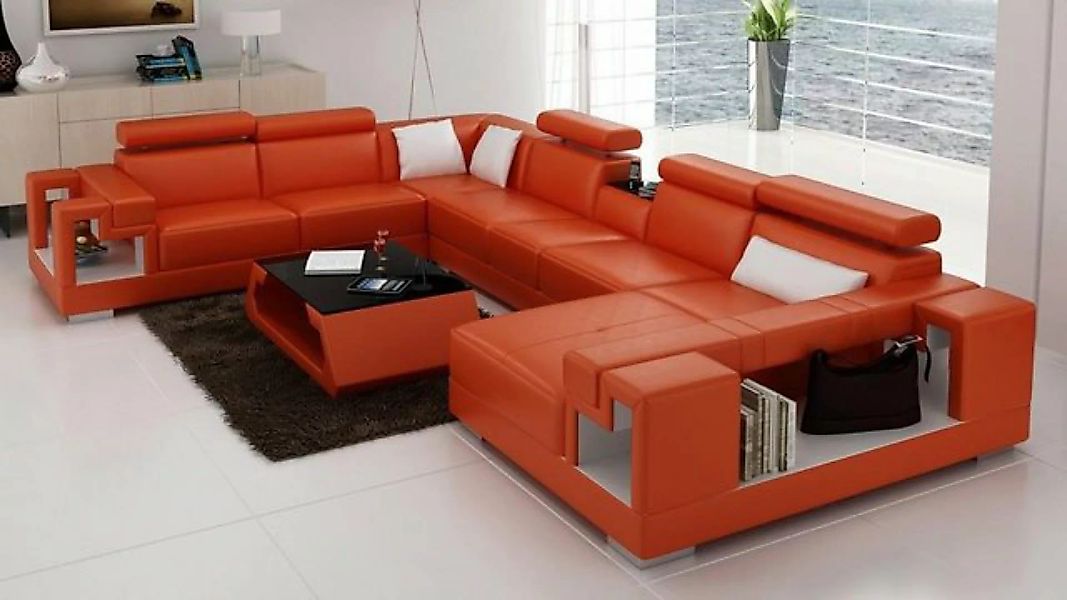 JVmoebel Ecksofa, U Form Sofa Wohnlandschaft U Form Ecksofa Couch Polster P günstig online kaufen